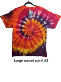 Sunset Spiral Tee