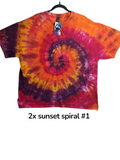 Sunset Spiral Tee