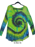 Ladies V-neck l/s tees