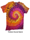 Sunset Spiral Tee