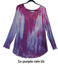 Ladies V-neck l/s tees