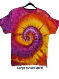 Sunset Spiral Tee