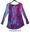 Ladies V-neck l/s tees