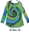 Ladies V-neck l/s tees