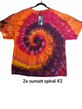 Sunset Spiral Tee